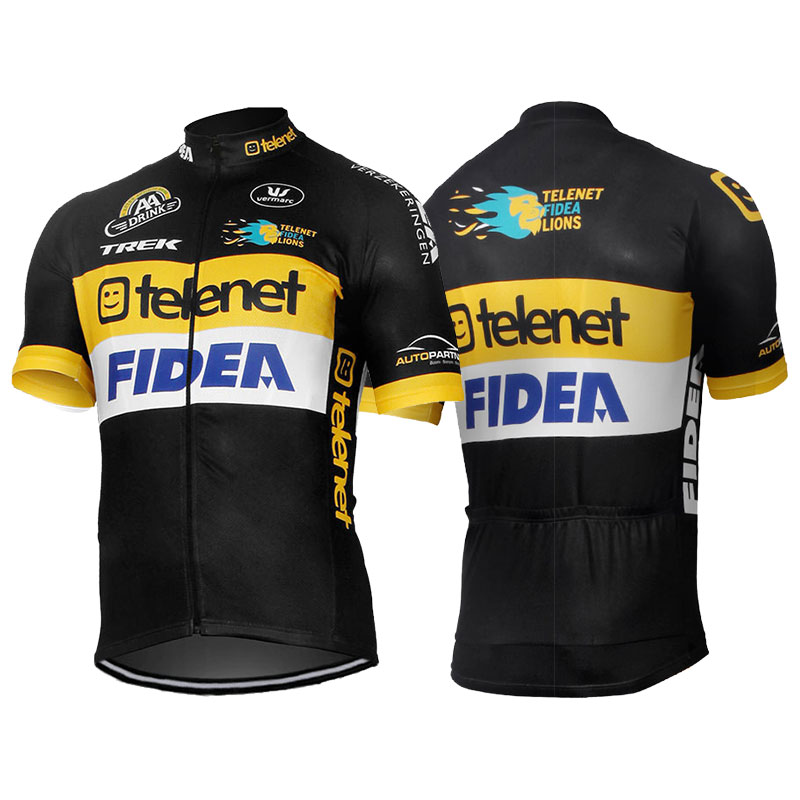 Maglia Telenet Fidea Lions Manica Corta 2017 nero